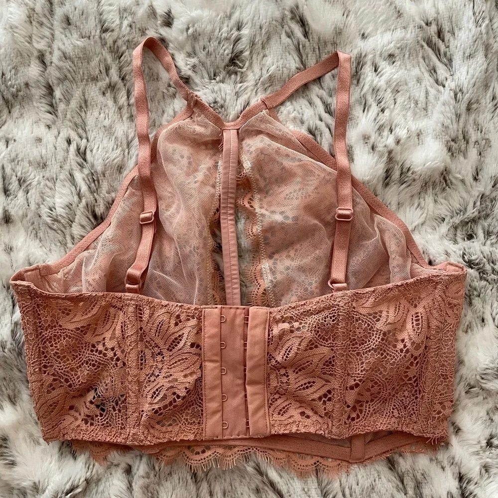 Victoria’s Secret Very Sexy Plunge Bra 34C Panty M NWT 🆕 Lingerie Set 🩷🩷 - Picture 13 of 17